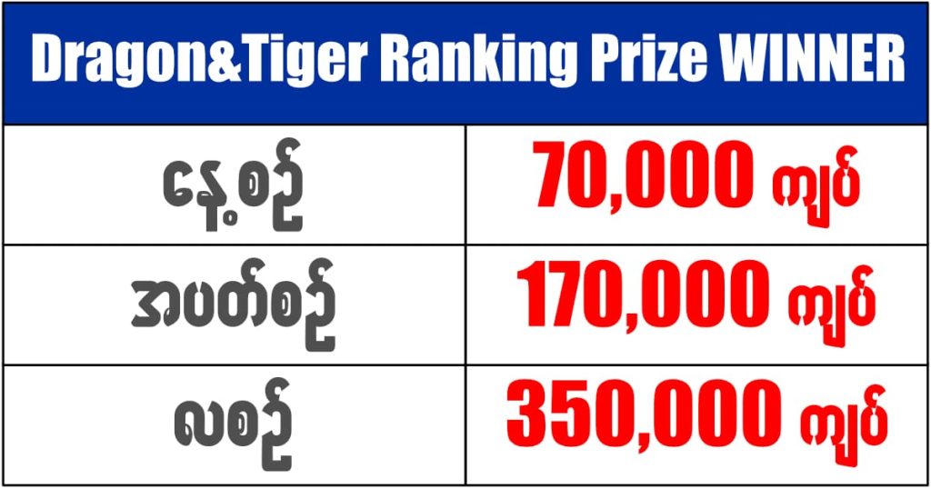 နဂါးနှင့်ကျားပြိုင်ပွဲအဆင့်